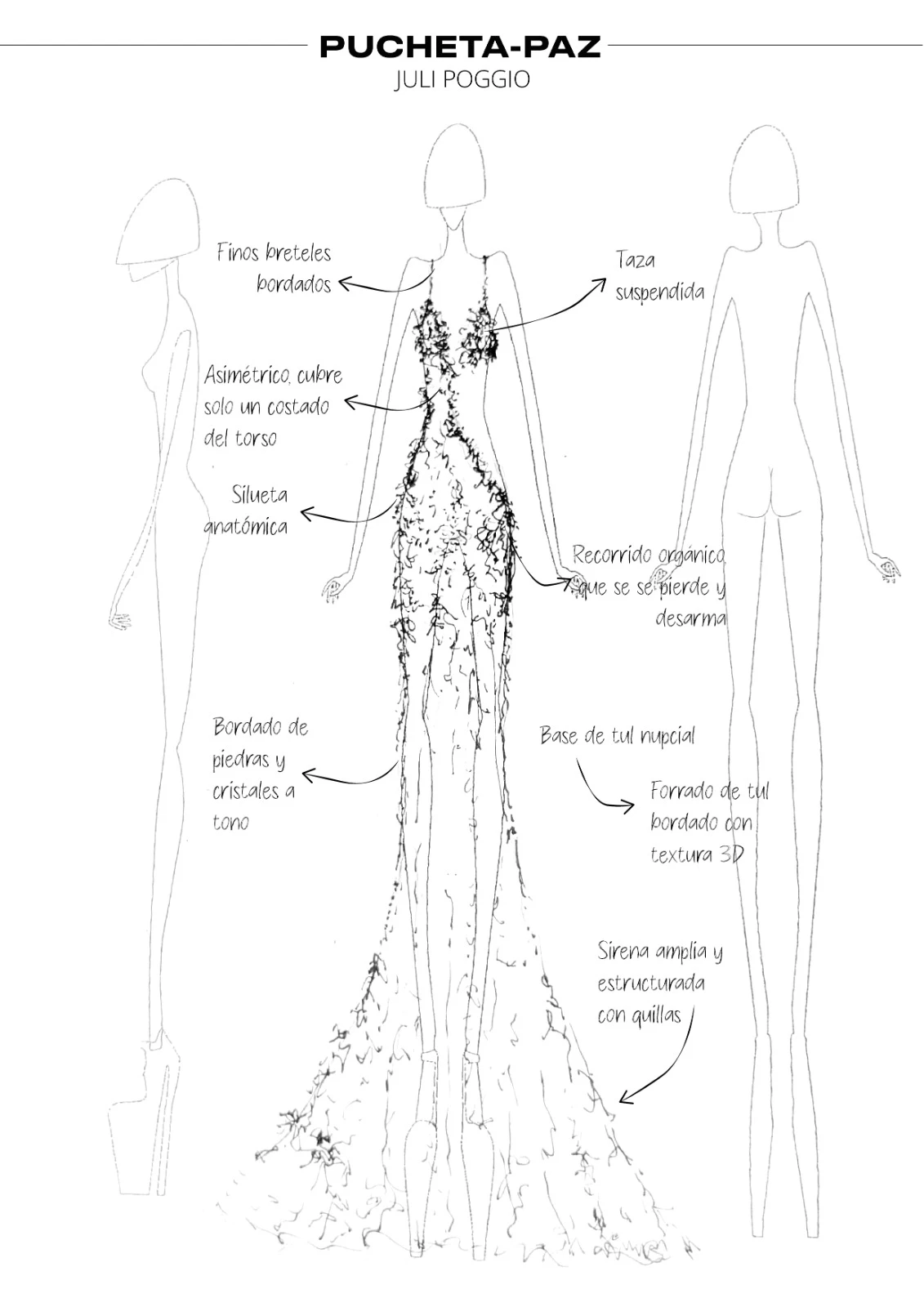 El look de Juli Poggio.
