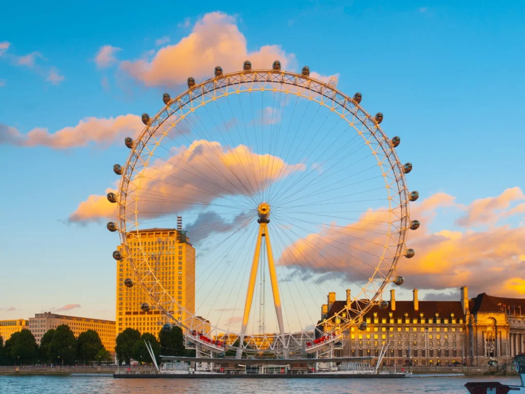 El proyecto toma como referencia al famoso London Eye, la emblemática noria ubicada sobre el río Támesis en Londres. 
