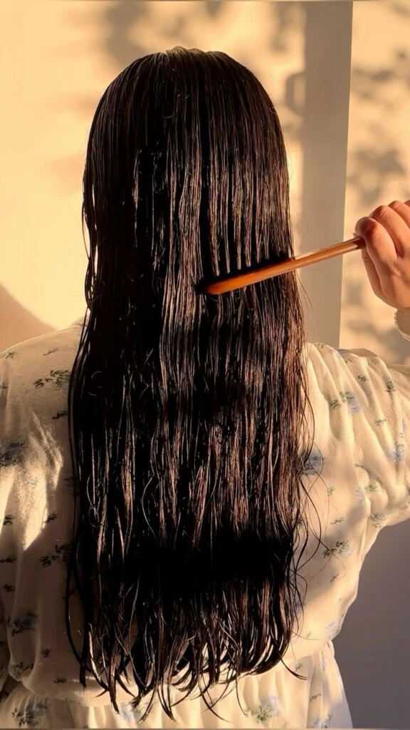 Uno de los factores principales detrás del frizz es la deshidratación de la fibra capilar. 