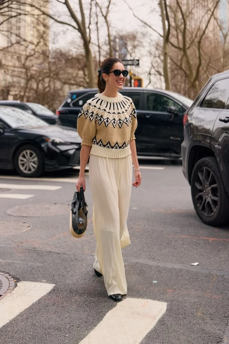 El suéter nórdico vuelve y se convierte en el protagonista del invierno 2026