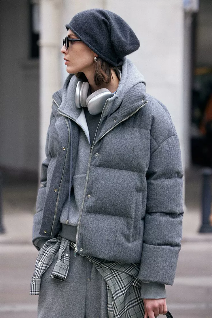 Guía de estilo cómo se llevan las camperas puffer que se usan esta temporada 