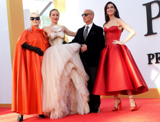 Vidriera: de Meryl Streep a Anne Hathaway, los looks de la premiere de El diablo viste a la moda 2 en Nueva York