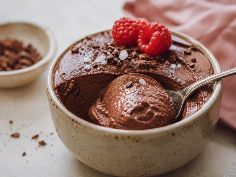 Mousse de chocolate y tofu: la receta saludable, cremosa y fácil que se hace en minutos