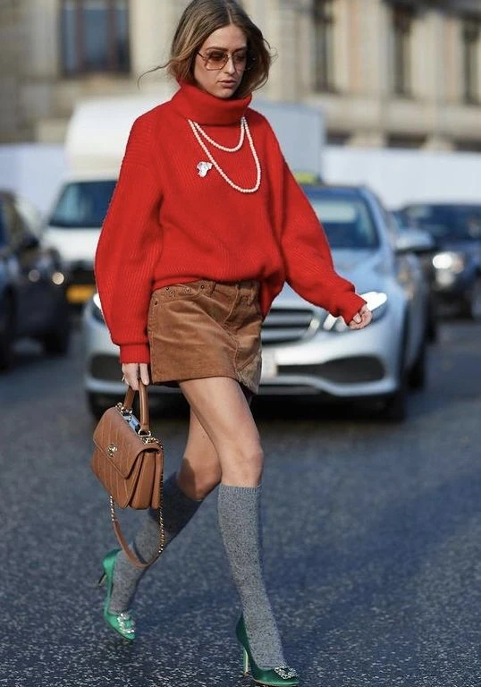 El rojo cherry, un tono súper elegante.