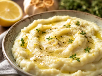 Puré de coliflor cremoso: la receta liviana con ajo asado y limón