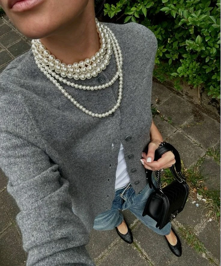 collar de perlas