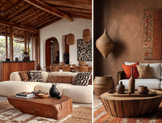 Afrohemian Fusion: la tendencia deco que mezcla alma boho y esencia africana