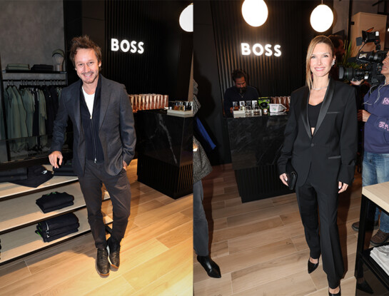 Vidriera: De Benjamín Vicuña a Sofía Zámolo, las fotos de los famosos en la apertura de BOSS