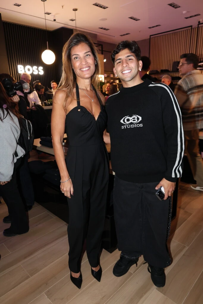 Barbara Fuks y Hernan Lopez Maradona
