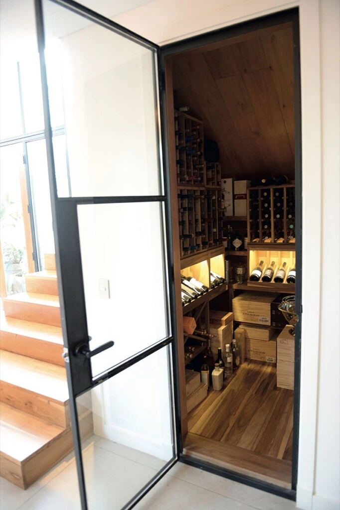 La cava es el tesoro mejor guardado de la casa. 