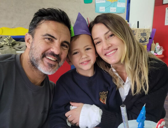 Así fue el festejo temático de Luca, el hijo de Mica Viciconte y Fabián Cubero, por sus 4 años