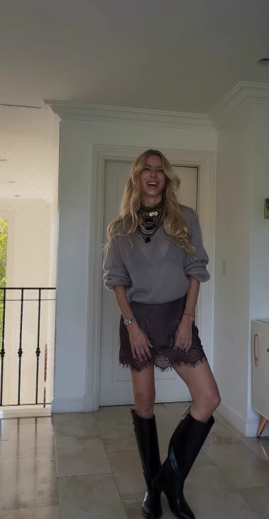El look de Nicole.
