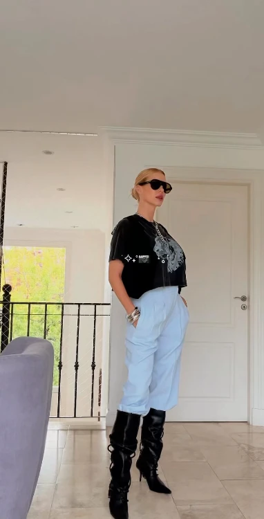 El look de Nicole Neumann.