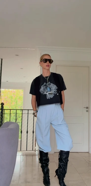El look de Nicole Neumann.