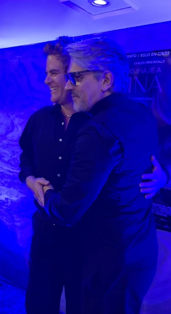 Pablo Echarri y Mike Amigorena. Foto: Captura. 