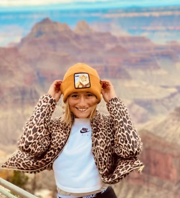 La cuenta de Instagram de Serena está llena de postales de viaje