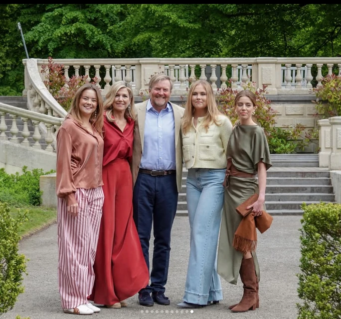 Máxima y su familia