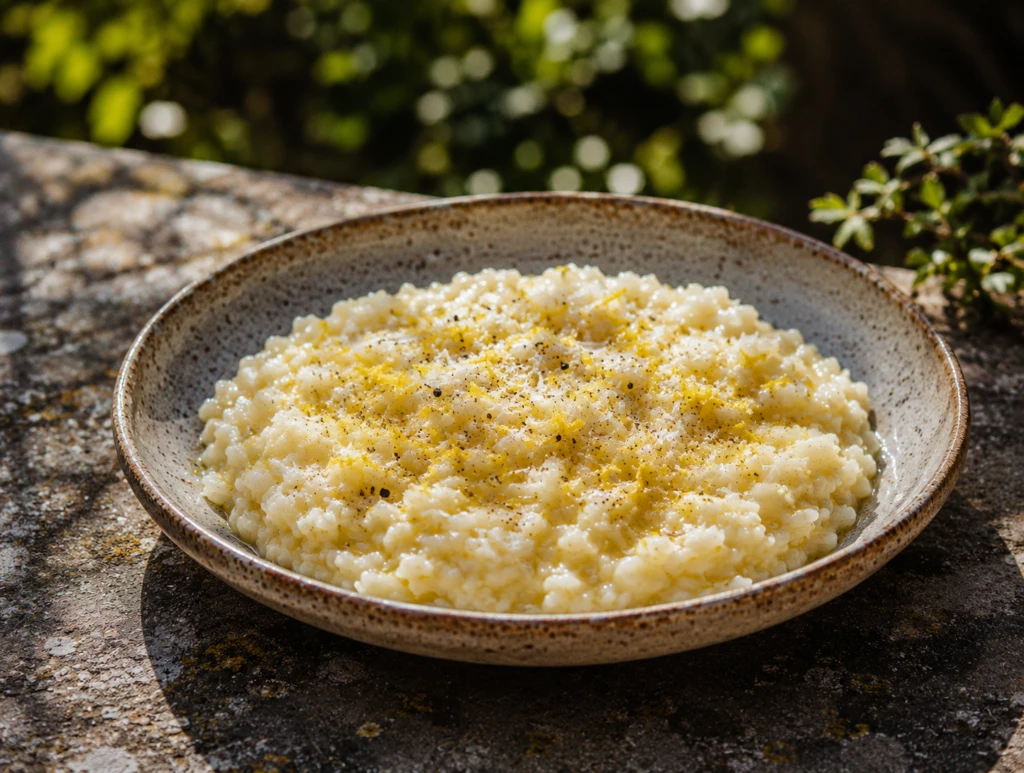 Arroz cremoso con limón y parmesano: la receta fácil y elegante que vas a querer repetir