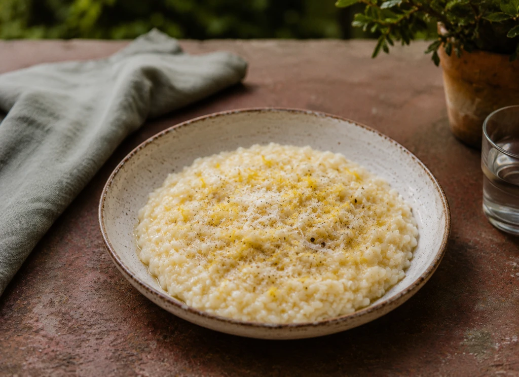Arroz cremoso con limón y parmesano: la receta fácil y elegante que vas a querer repetir