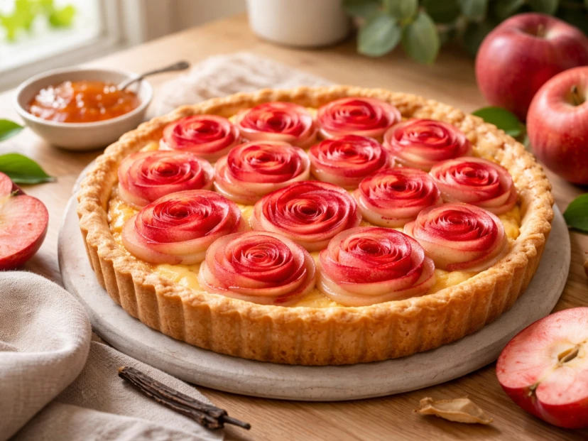 Tarta con manzanas Kissabel: la receta más linda y tentadora para la merienda