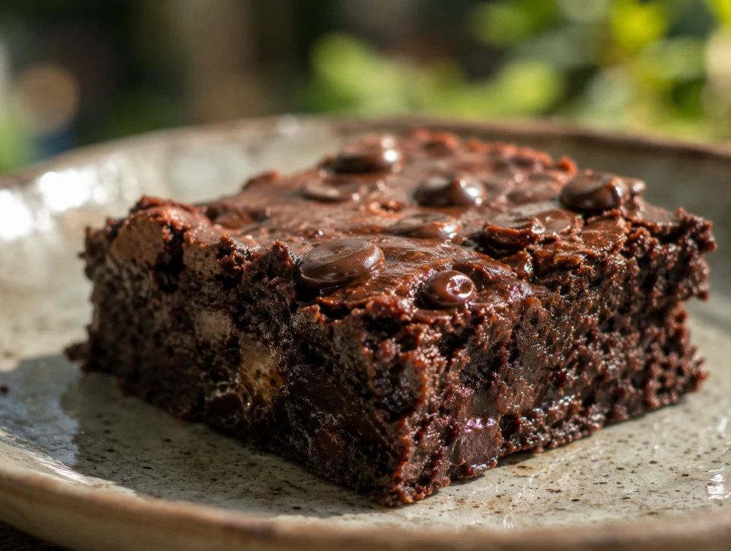 Brownie de banana y cacao sin harina: la receta saludable, húmeda y fácil con pocos ingredientes