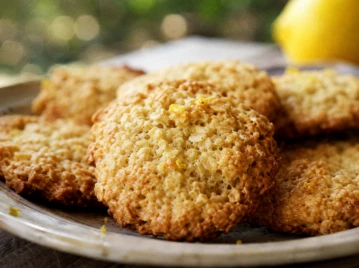 Cookies de avena y limón con aceite de oliva: la receta fácil, crocante y fresca para la merienda