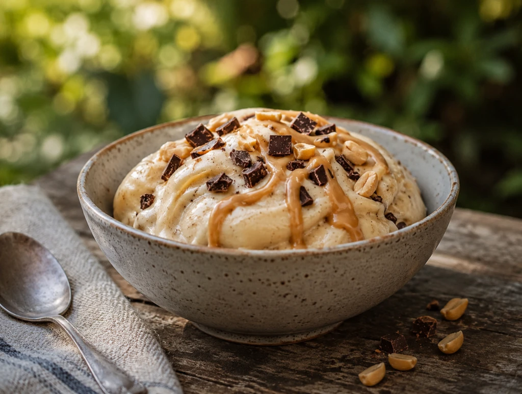 Helado casero de banana y manteca de maní: la receta saludable y cremosa que se hace en minutos