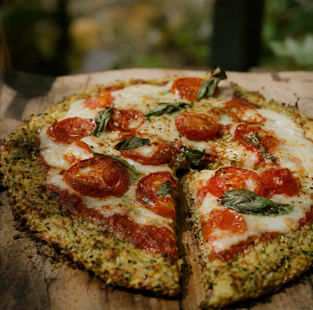 Pizza de zucchini rallado: una receta liviana, crocante y muy fácil de hacer

