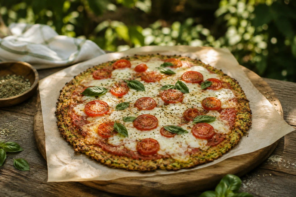 Pizza de zucchini rallado: una receta liviana, crocante y muy fácil de hacer

