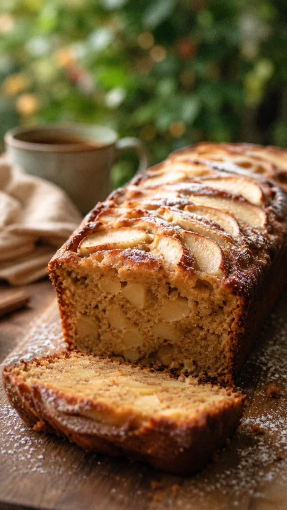 Budín de manzana y canela