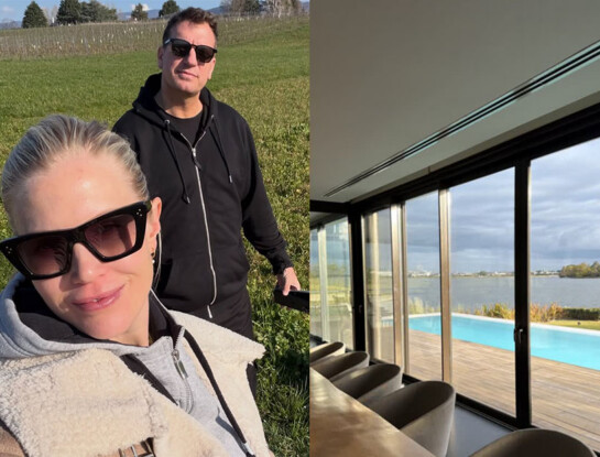 Así es la espectacular casa de Nordelta donde viven Daniela Christiansson y Maxi López: pileta, vista al lago y diseño minimalista