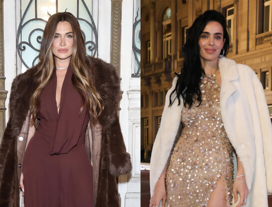 Vidriera: de Cami Homs a Priscila Crivocapich, los looks de noche en el desfile de Claudia Arce frente al Teatro Colón