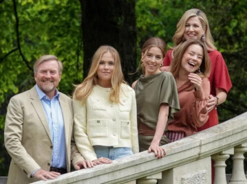 La foto familiar de maxima y su familia