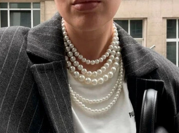 collar de perlas