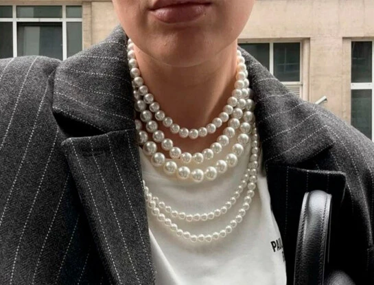 collar de perlas