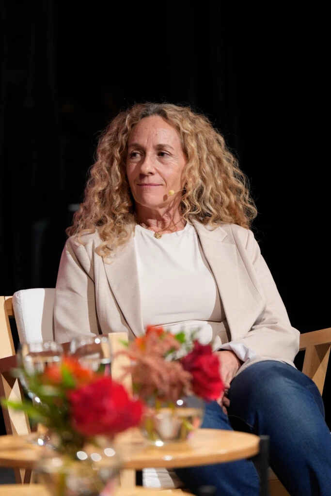 Marina Lambertini  formó parte del panel moderado por Para Ti