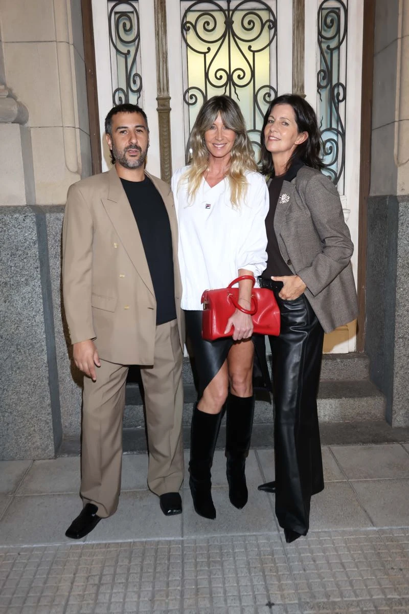 Nacho García, Sole Solaro y Mariana García Navarro.