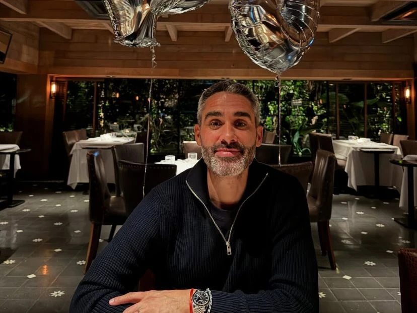 Así el Pollo Álvarez festejó su cumpleaños número 43