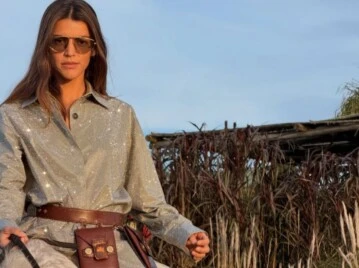 Calu Rivero deslumbró con un look by Stella McCartney inspirado en el estilo western chic