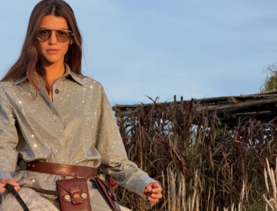 Calu Rivero deslumbró con un look by Stella McCartney inspirado en el estilo western chic