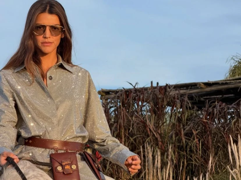 Calu Rivero deslumbró con un look by Stella McCartney inspirado en el estilo western chic