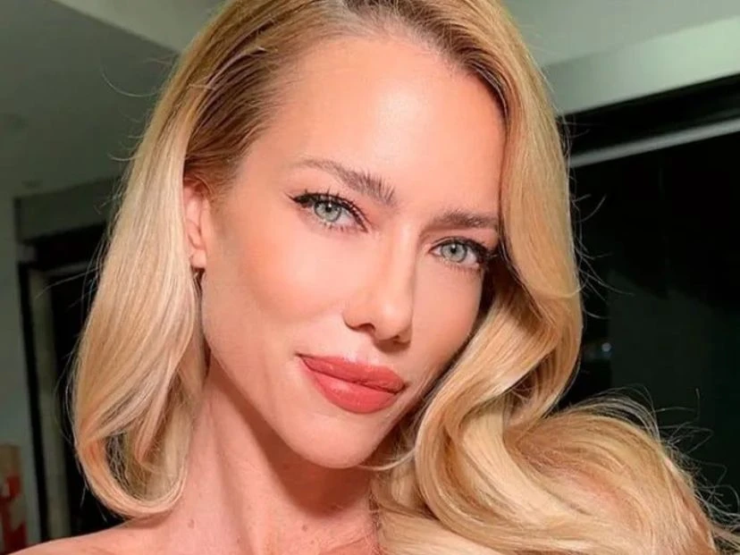 Nicole Neumann apostó al mix perfecto: estilo rockero y tonos pastel
