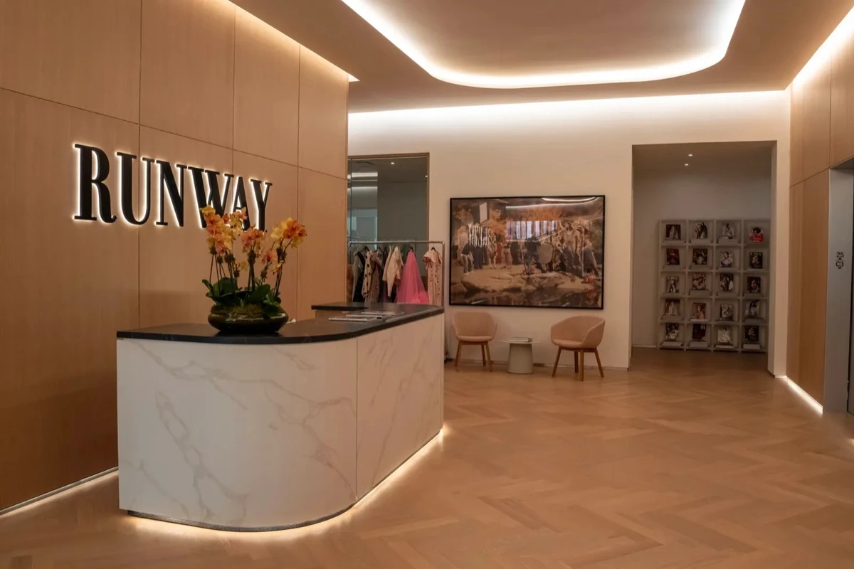 Las nuevas oficina de Runway reflejan un cambio de época. 