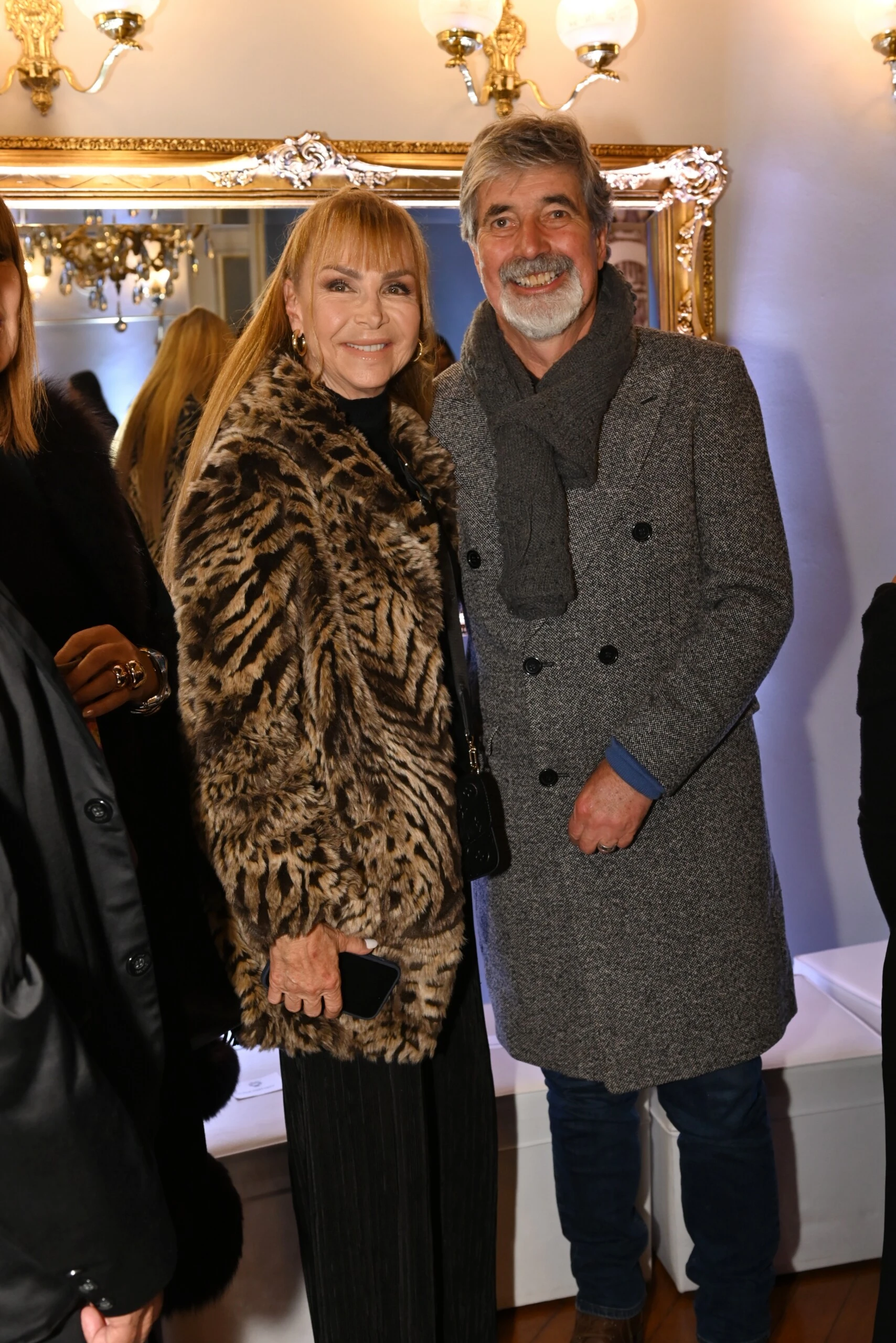 Elena Fortabat y su pareja