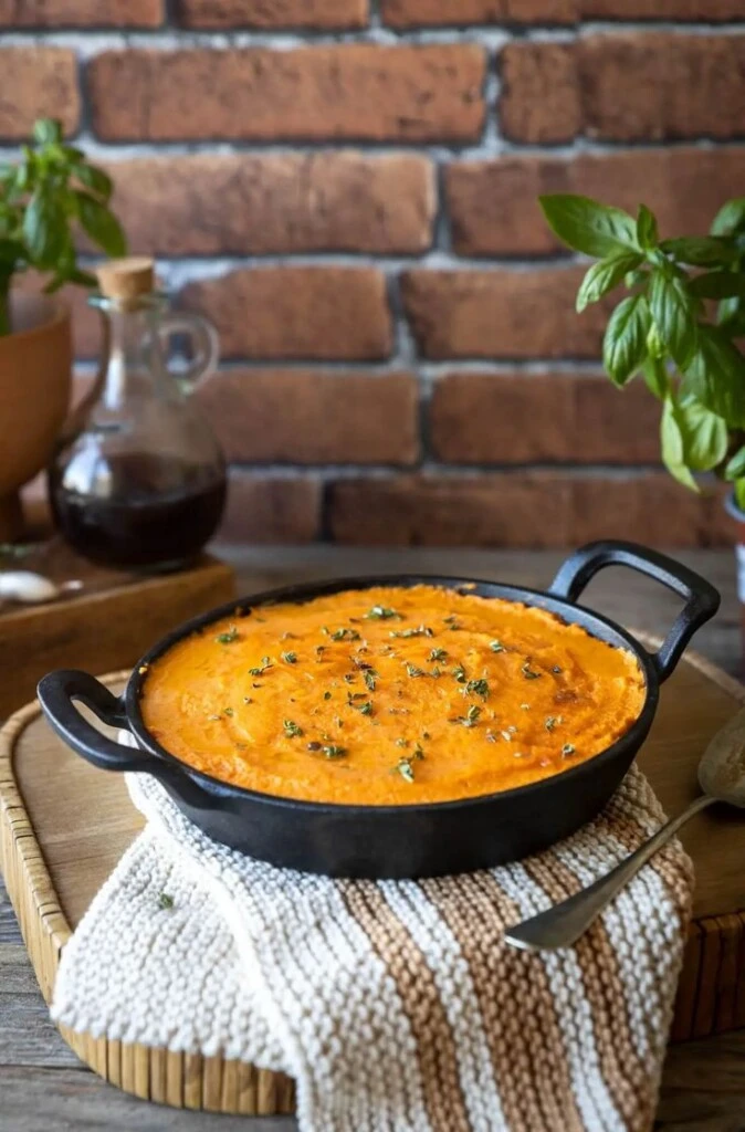 Pastel de pollo y calabaza. Foto: Pinterest