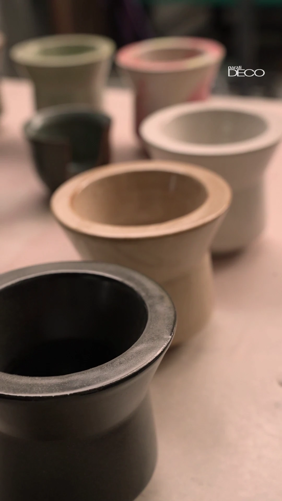 El mate térmico de cerámica.