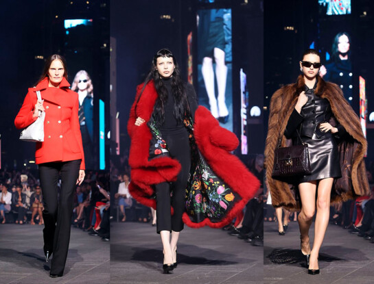 Gucci hizo historia en Nueva York: las claves del desfile que transformó Times Square en una pasarela gigante