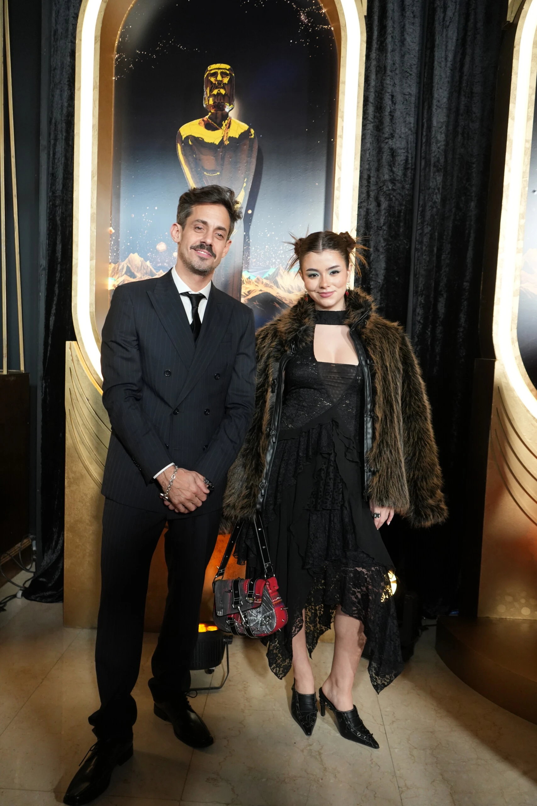 Agustín "Soy Rada" y su hija. Foto: Telefé.