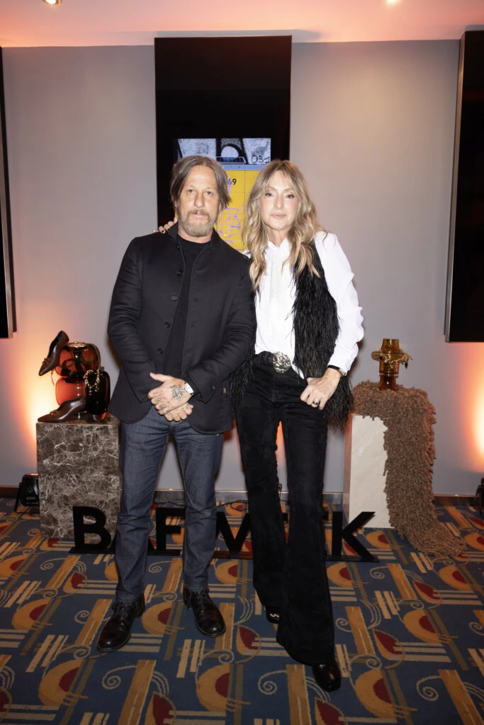 Cynthia Kern junto a Federico Bonomi.