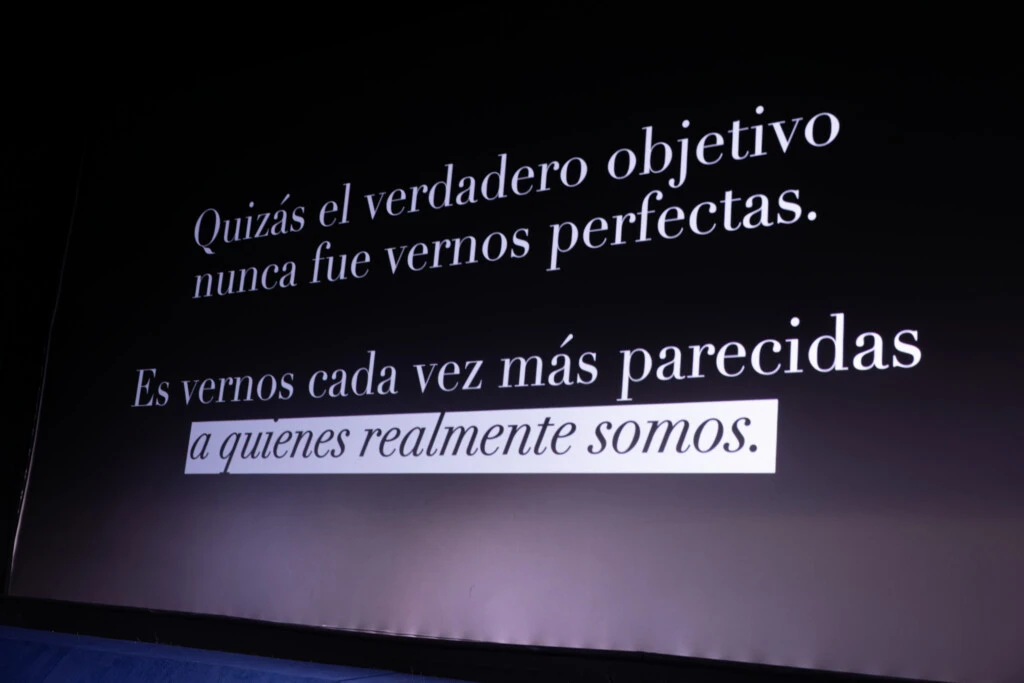 El broche de oro de la charla se desplegó a través de un mensaje reflexivo y significativo, con el deseo de impactar sobre la perspectiva de todos los presentes